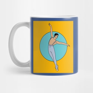 Dancing Ballerina Ballet Figures Mug